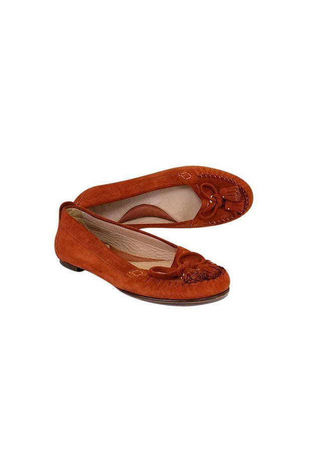 Current Boutique-Cole Haan - Orange Loafers Sz 6.5