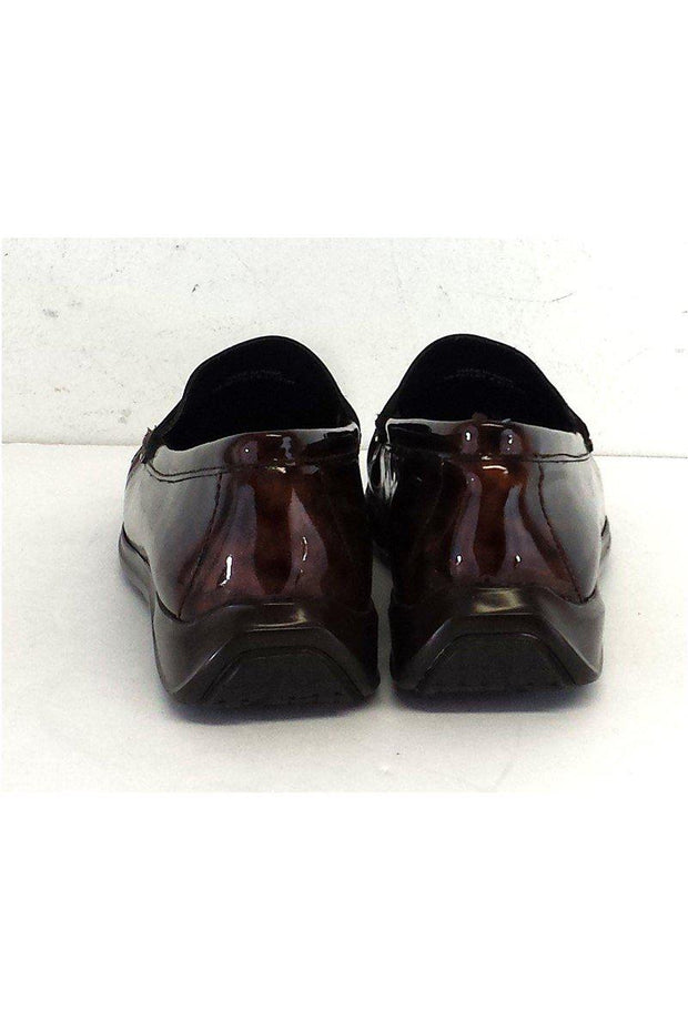 Current Boutique-Cole Haan - Red Tortoiseshell Patent Leather Loafers Sz 6