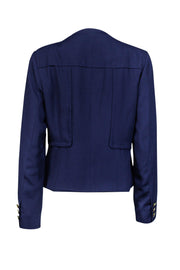Current Boutique-Cynthia Rowley - Navy Fitted Blazer Sz M