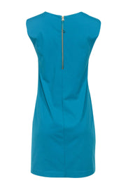Current Boutique-Cynthia Rowley - Teal Sleeveless Shift Dress Sz 4