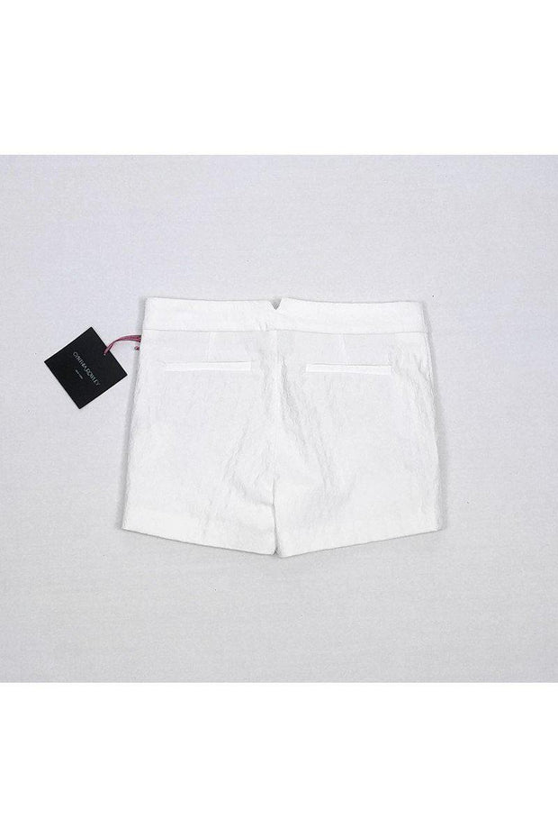 Current Boutique-Cynthia Rowley - White Textured Shorts Sz 0