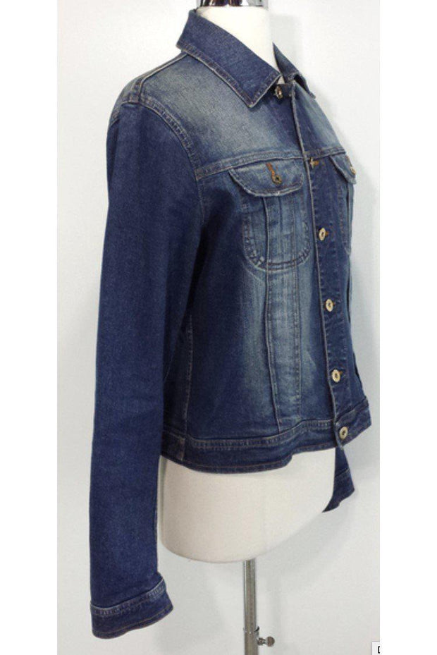 Current Boutique-D&G - Blue Denim Cotton Jacket Sz L
