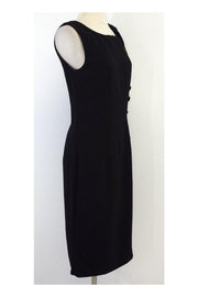 Current Boutique-D. Exterior - Black & Yellow Ruffle Sleeveless Dress Sz 10