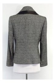Current Boutique-Dana Buchman - Black & White Printed Jacket Sz 4