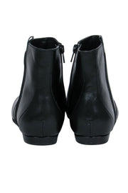 Current Boutique-Delman - Black Leather "Wiley" Chelsea Booties Sz 9.5