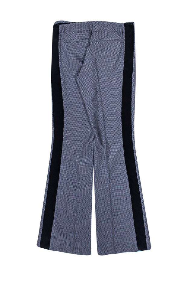 Current Boutique-Derek Lam - Navy Houndstooth Trousers Sz 6