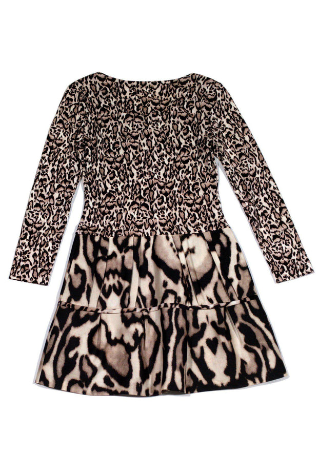 Current Boutique-Diane von Furstenberg - Animal Print Fit & Flare Dress Sz 0