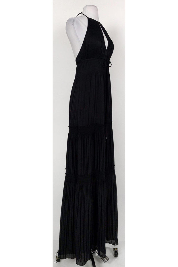 Current Boutique-Diane von Furstenberg - Black Aden Maxi Dress Sz 4