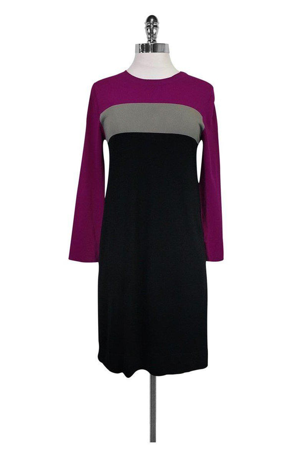 Current Boutique-Diane von Furstenberg - Black Aina Dress Sz S