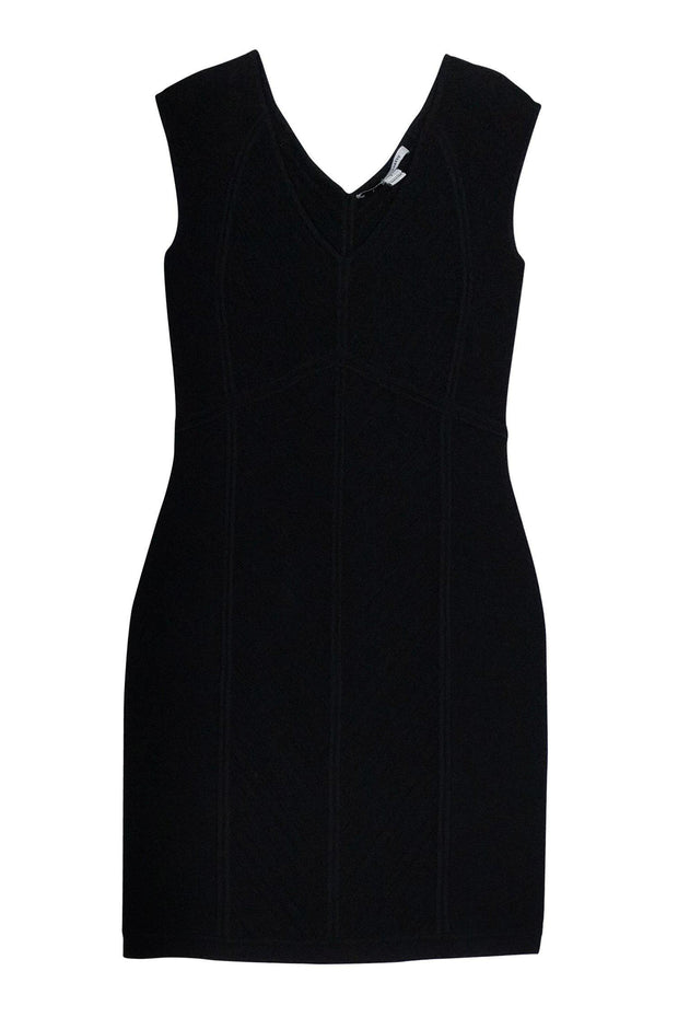 Current Boutique-Diane von Furstenberg - Black Bandage Dress Sz 2