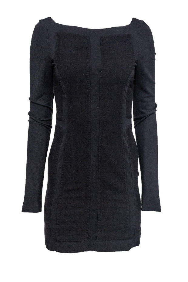 Current Boutique-Diane von Furstenberg - Black Sheath Dress Sz 8