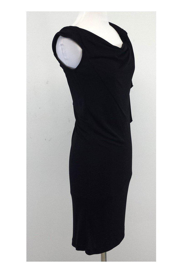 Current Boutique-Diane von Furstenberg - Black Sleeveless Dress Sz 0
