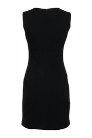 Current Boutique-Diane von Furstenberg - Black & White Sleeveless Textured Dress Sz 6