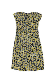 Current Boutique-Diane von Furstenberg - Black & Yellow Dress Sz XS