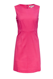 Current Boutique-Diane von Furstenberg - Bubblegum Pink Fitted Dress Sz 6