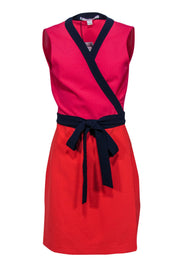 Dvf cheap colorblock dress