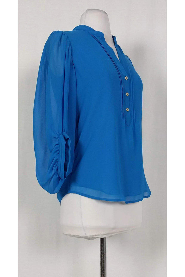 Current Boutique-Diane von Furstenberg - Electric Blue Syrah Top Sz 2