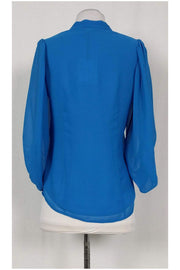 Current Boutique-Diane von Furstenberg - Electric Blue Syrah Top Sz 2