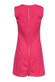 Current Boutique-Diane von Furstenberg - Hot Pink Sheath Dress w/ Pockets Sz 8