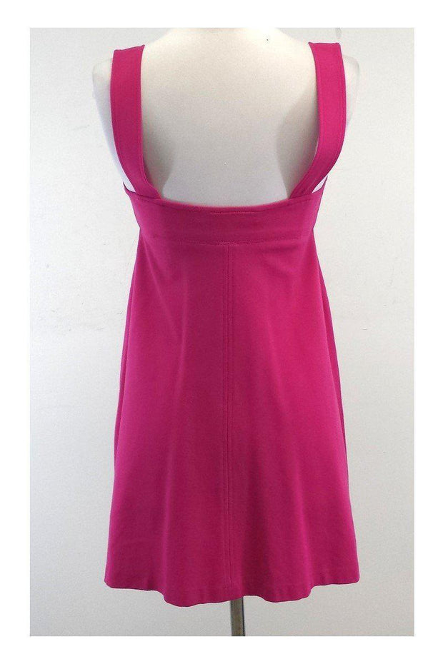 Current Boutique-Diane von Furstenberg - Hot Pink Sleeveless Dress Sz 6