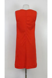 Current Boutique-Diane von Furstenberg - Kadijah Orange Shift Dress Sz 8