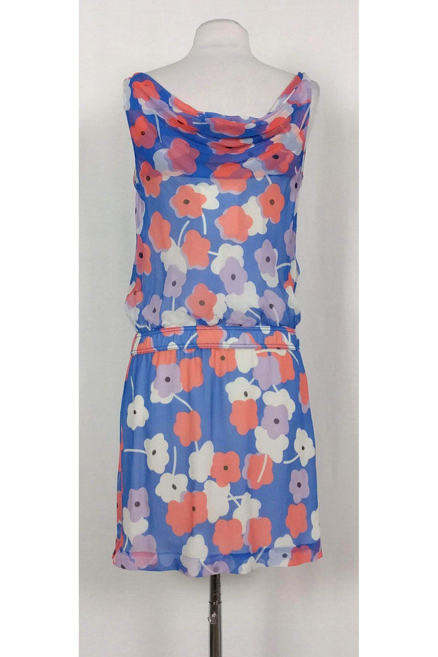 Current Boutique-Diane von Furstenberg - Lou Daisy Blue Dress Sz 2