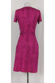 Current Boutique-Diane von Furstenberg - Pink Printed Zoe Dress Sz 2