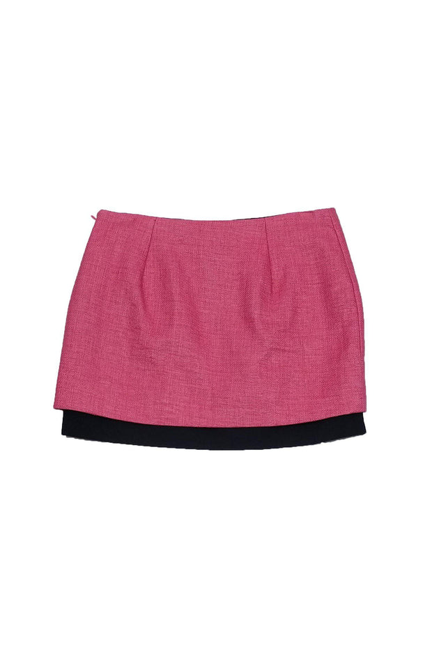 Current Boutique-Diane von Furstenberg - Pink Woven Skirt Sz 2