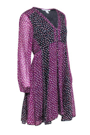 Diane von furstenberg polka dot outlet dress