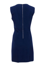 Current Boutique-Diane von Furstenberg - Purple Sleeveless Sheath Dress w/ Pockets Sz 12