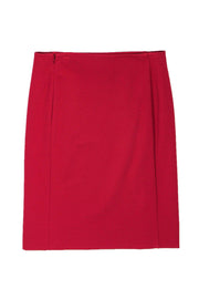 Current Boutique-Diane von Furstenberg - Red Pencil Skirt Sz 10