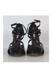 Current Boutique-Diane von Furstenberg - Tortoise Patent Leather Pumps Sz 9
