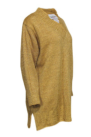 Current Boutique-Diane von Furstenberg - Vintage Gold Metallic Oversized Sweater Sz M