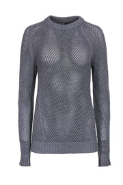 Current Boutique-Doffer Boys - Charcoal Netted Sweater Sz XS