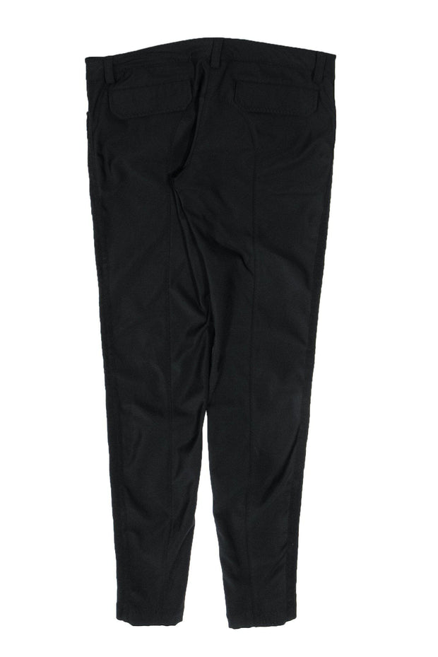 Current Boutique-Dolce & Gabbana - Black Mesh Skinny Pants Sz 6