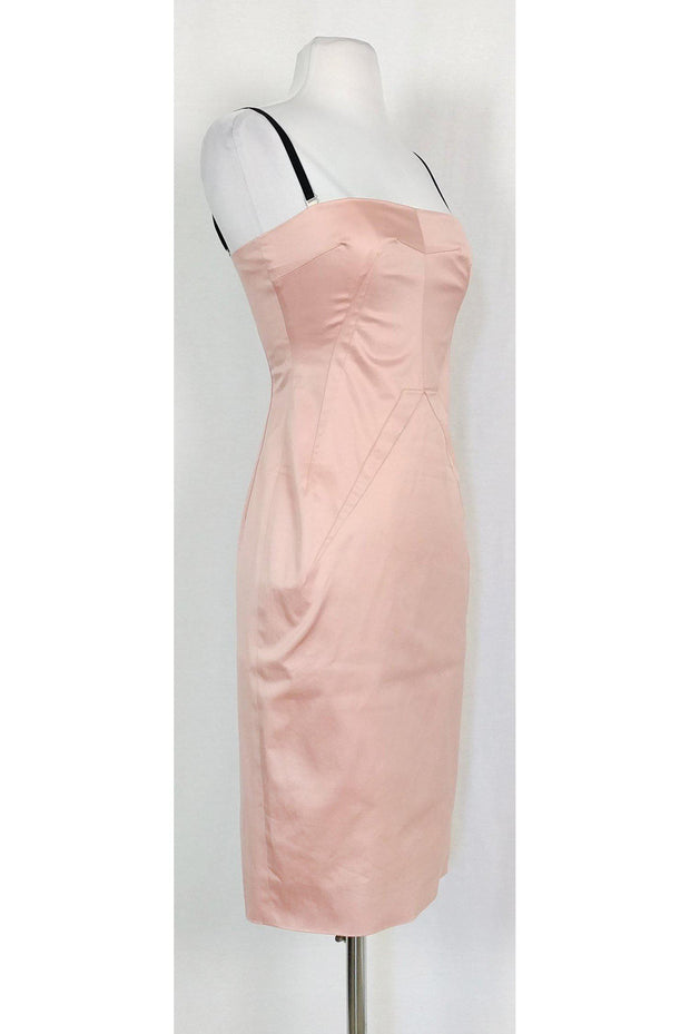 Current Boutique-Dolce & Gabbana - Blush Pink Fitted Dress Sz 4