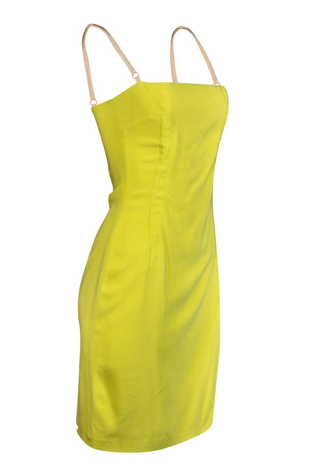 Current Boutique-Dolce & Gabbana - Bright Yellow Bodycon Dress Sz 2