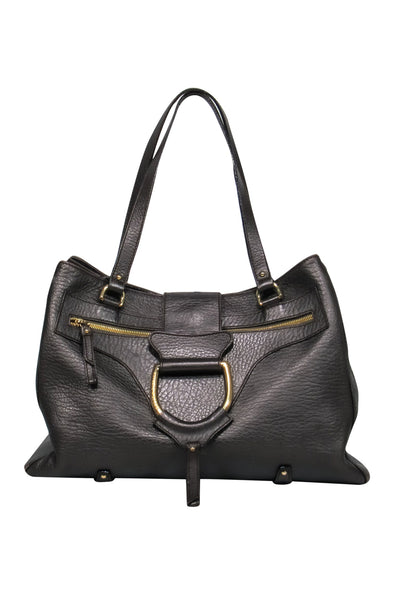 Current Boutique-Dolce & Gabbana - Bronze Pebbled Leather Handbag