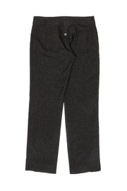 Current Boutique-Dolce & Gabbana - Brown Speckled Straight Leg Wool Blend Trousers Sz 24