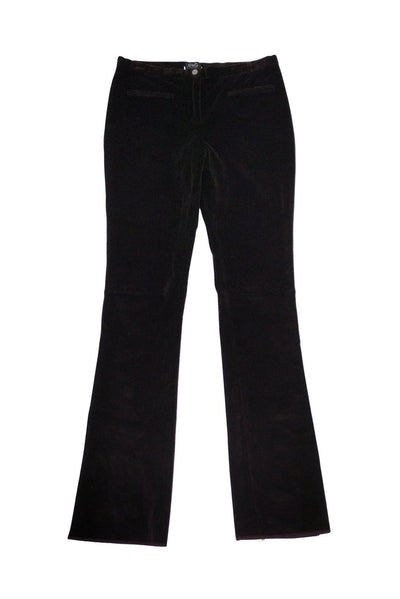 Current Boutique-Dolce & Gabbana - Brown Velvet Pants Sz 6