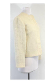 Current Boutique-Dolce & Gabbana - Cream Tweed Jacket Sz 2