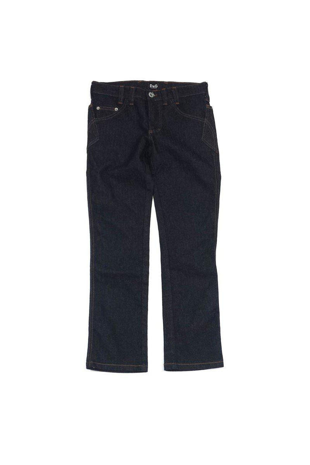 Current Boutique-Dolce & Gabbana - Dark Blue Straight Leg Jeans Sz 26