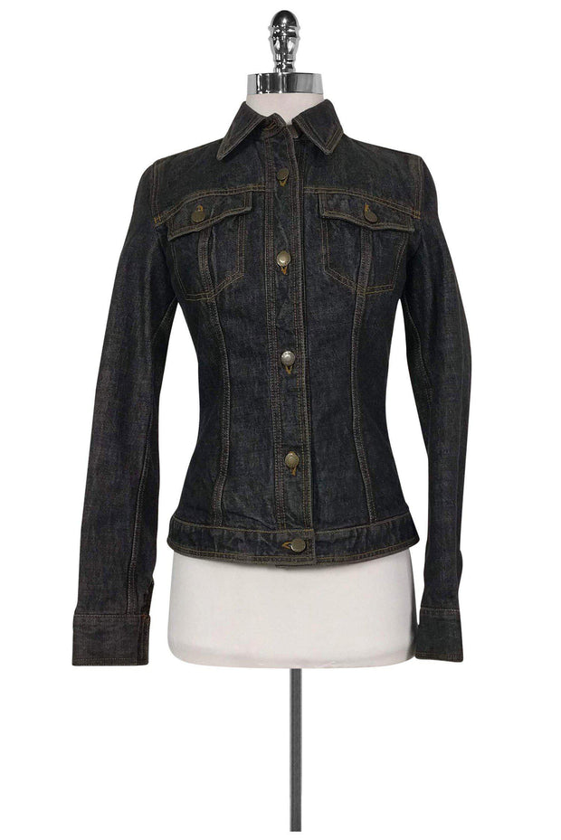Current Boutique-Dolce & Gabbana - Dark Wash Denim Jacket Sz 2