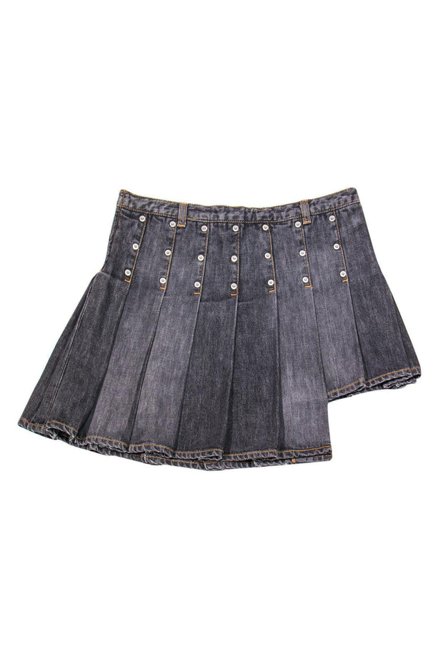 Current Boutique-Dolce & Gabbana - Light Wash Denim Skirt Sz 6