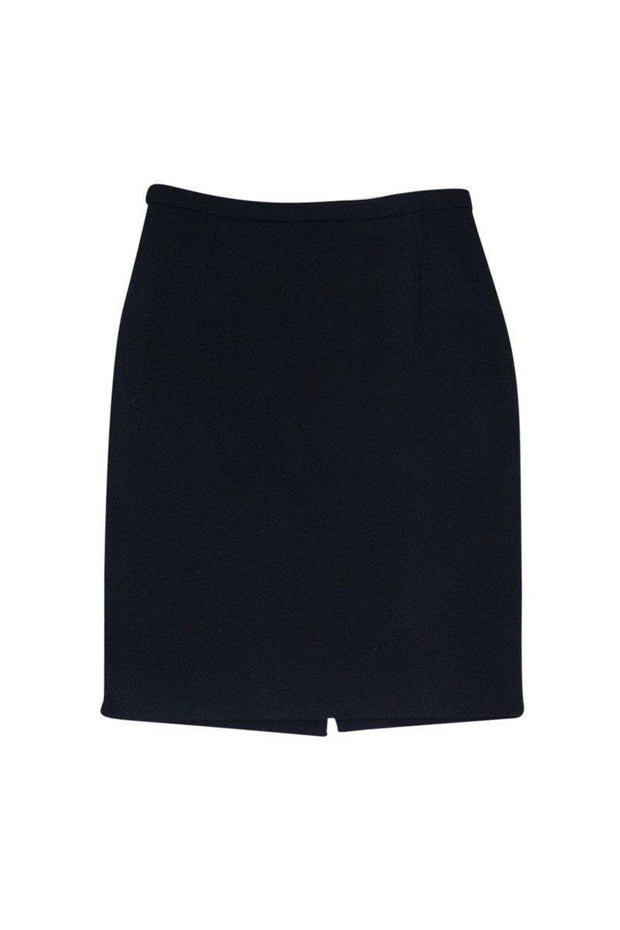 Current Boutique-Dolce & Gabbana - Navy Pencil Skirt Sz 10