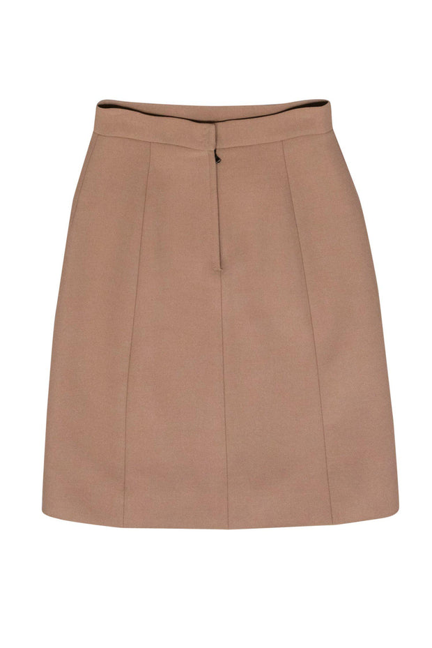 Current Boutique-Dolce & Gabbana - Tan Wool Pencil Skirt Sz 6