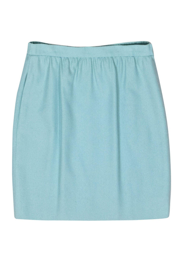 Current Boutique-Doncaster - Turquoise Pencil Skirt Sz 12