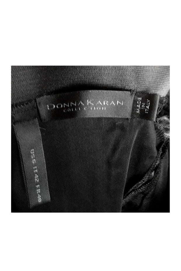 Current Boutique-Donna Karan - Black Elastic Waist Pants Sz 6