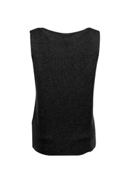 Current Boutique-Eileen Fisher - Charcoal Grey Merino Wool Tank Top Sz M