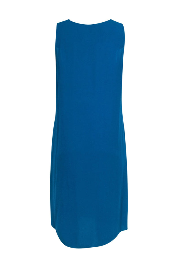 Eileen fisher blue outlet dress